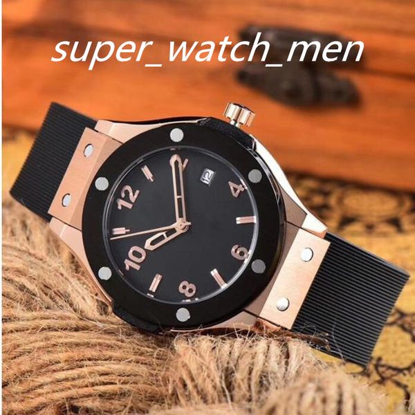 

multicolor luxury man watch automatic movement 40mm fashion waterproof rubber belt men watches various colors are available, Slivery;brown