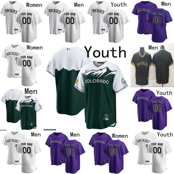 

baseball jersey 2022 city men women youth colorado 25 c.j. cron 9 connor joe 24 ryan mcmahon 19 charlie blackmon 7 brendan rodgers 15 randal, Blue;black