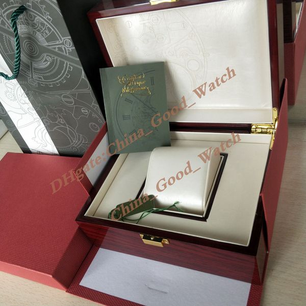 

good watch factory sell quality watches boxes original box papers big red wood handbag 20mm x 16mm for 15400 15500 15710 15202 gift bag watc, Black;blue