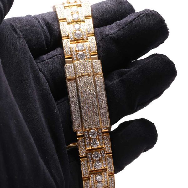 

wristwatches iced out vvs1 diamond luxury watch handmade customize diamond mens watch manufacturer fine jewelry2u2f7kzn, Slivery;brown