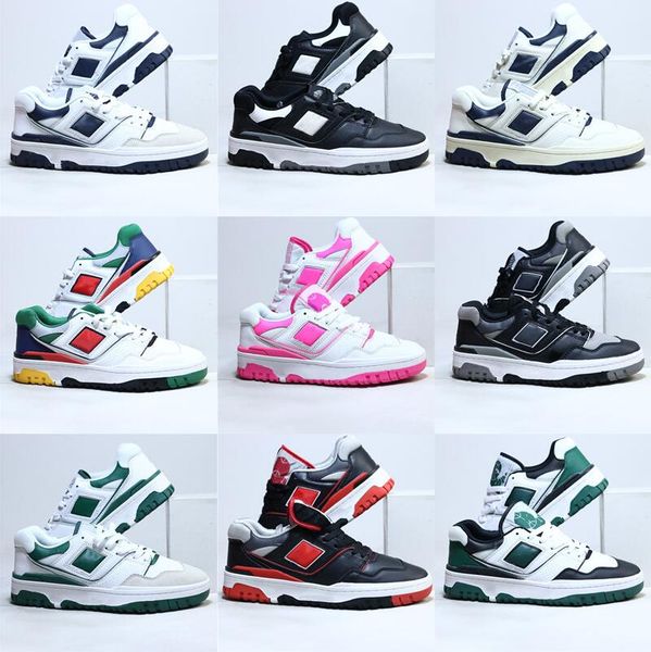 

550s black red basketball shoes grey black sneakers multi-color instep navy panda heel premium pack rubber outsole shifted sport