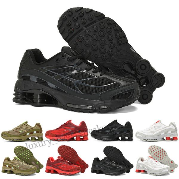 

fashion mens women sho ride running shoes tl triple black white speed red medium olive copper grey rose pink designer athletic shoxs outdoor