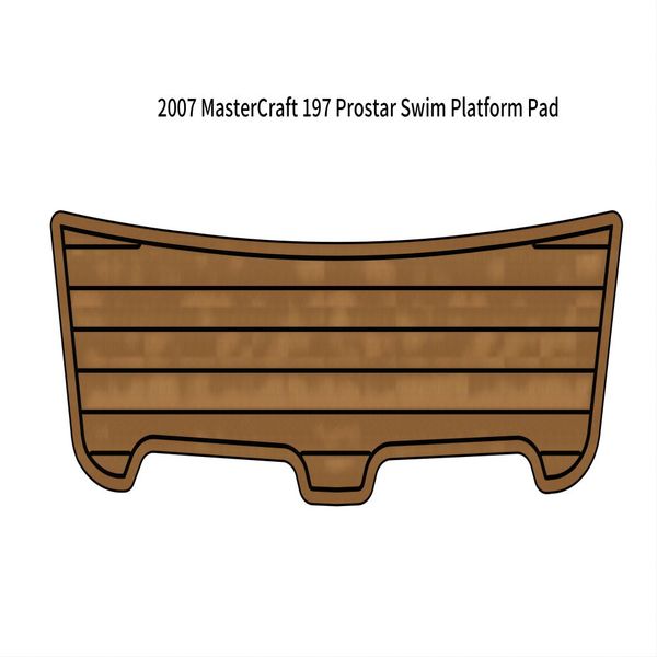 

2007 mastercraft 197 prostar swim platform boat eva foam teak deck floor pad mat
