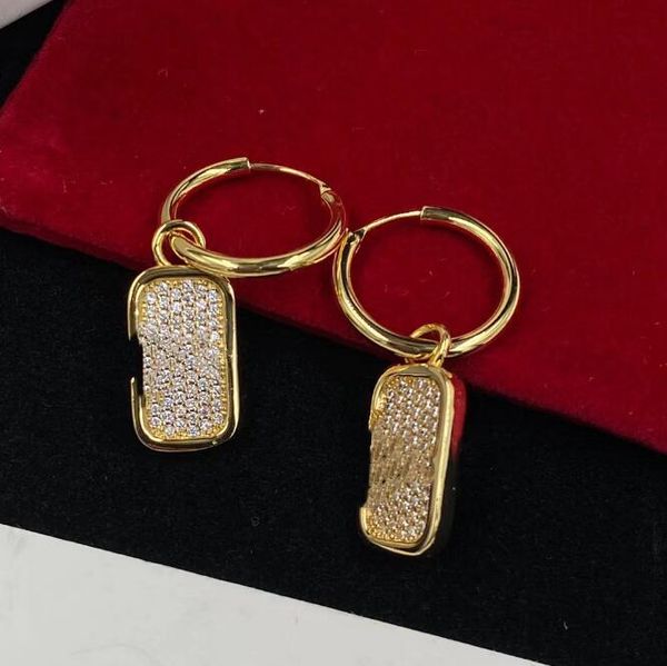 

brand womens gold stud quality engagement designer 18k earring plated stud hoop earrings women girls luxury earrings flower studs, Golden;silver