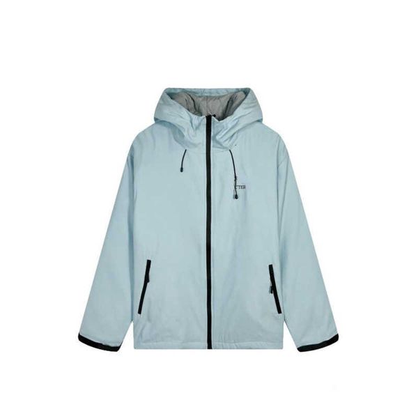 

autumn winter rushsuit mens outdoor waterproof designer jacket couple arc cotton lining hooded coat cardigan sportswear, Black;brown