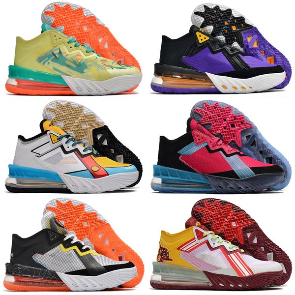 

men outdoor shoes lebron 18 low lakers what the space jam xviii 18s south beach higher learning stewie griffin mens sports sneaker basketbal