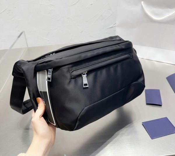 

designer bumbag sport waist bag fashion waterproof nylon handbags men casual belt bags zipper chest fanny pack mens black crossbody fanny pa