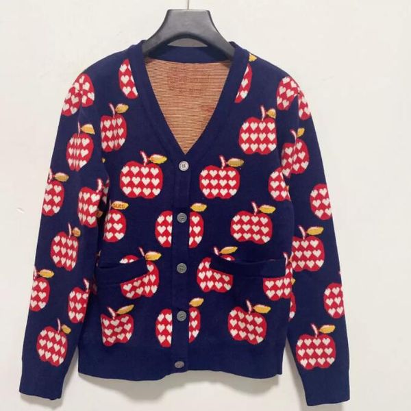 

2022gg women's sweaters new korean sweet cardigan single breasted v-neck lady knitted jacket short women clothes, White;black