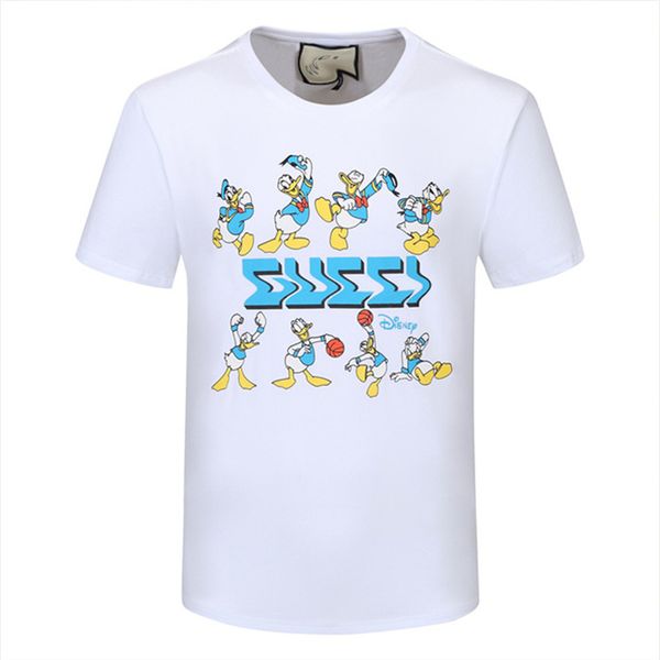 

luxury mens designer t shirt black red letter printed shirts short sleeve fashion brand designer tees p106, White;black