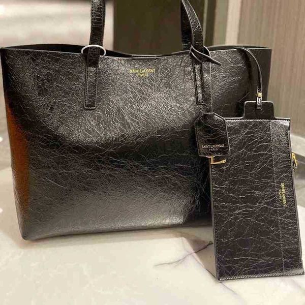 

shoulder bag luxury leather large france capacity designer brand siant lurant tote 0zad lady purse clutch handbag