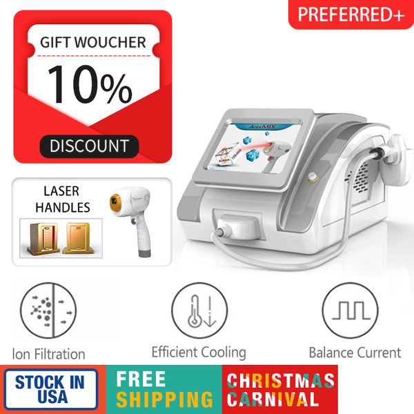 

808nm laser hair removal equipment flawless hair remove skin rejuvenation ce fda approved, Black