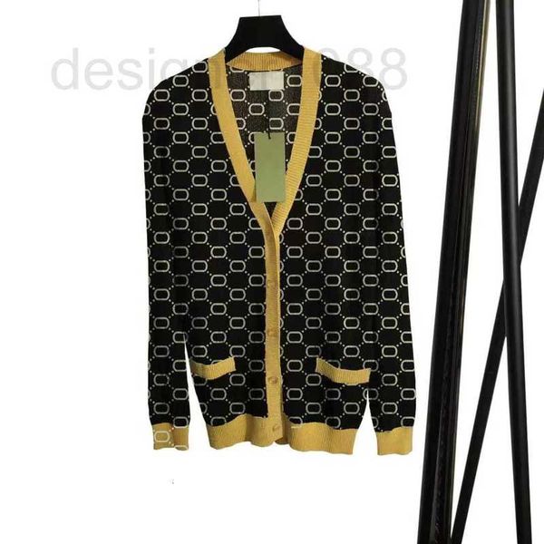 

women's sweaters designer woman outerwear jackets slim sweatshirts womens designers jacket fashion long sleeve high end jacquard cardig, White;black