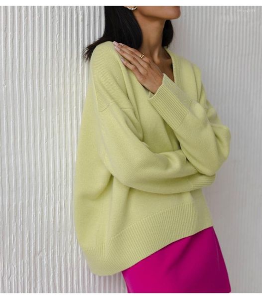 

women's sweaters white women's sweater oversize pullover 2022 winter v neck thick warm womens loose for women autumn, White;black