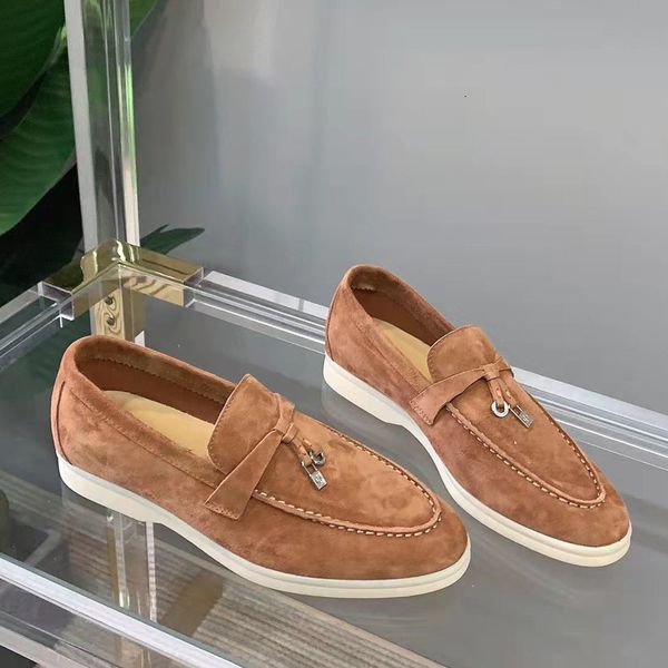 

height increasing shoes lady moccasin men's loafers suede leather flat walking spring and autumn lazy soft bottom women's casual 2, Black;white