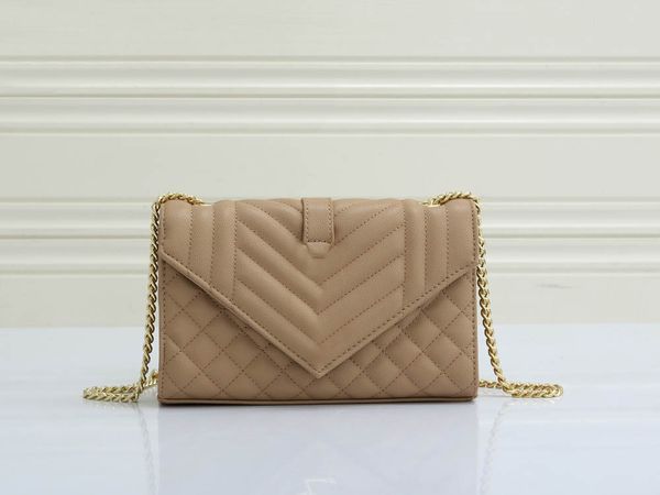 

classic designers bags women fashion shoulder bag yslity gold silver chain bag leather handbags lady y type quilted lattice chains flap luxu, Red;black