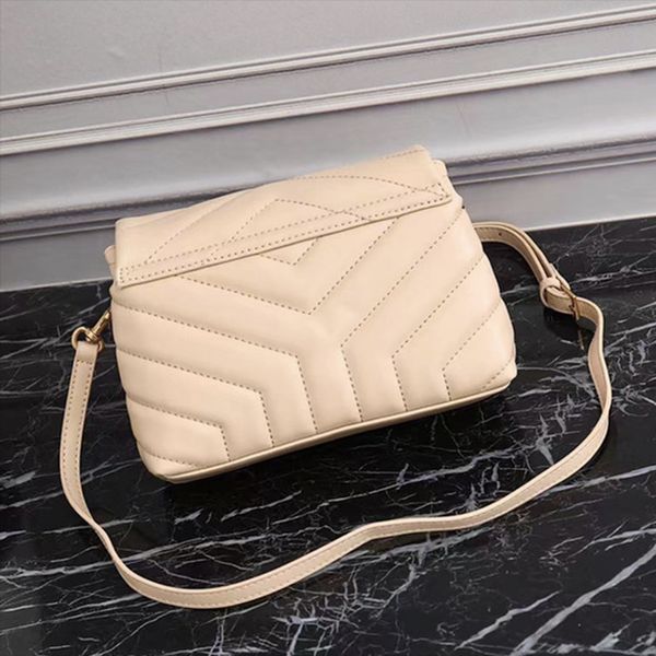 

handbag crossbody bags designers womens lou-lou selling bags square fat loulou chain bag lou real leather women large-capacity shoulder bags