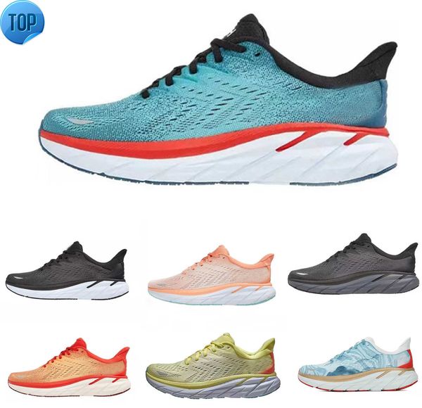 

2022 one clifton 8 lightweight cushioning long distance runner shoe mens womens lifestyle yakuda sneakers dropshiping accepted