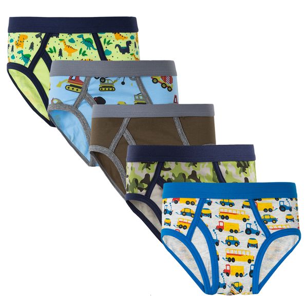 

panties 5 pcs lot boys underwear shorts young dinosaur kids solid color briefs children teenagers cotton clothes 10years 221205, Camo