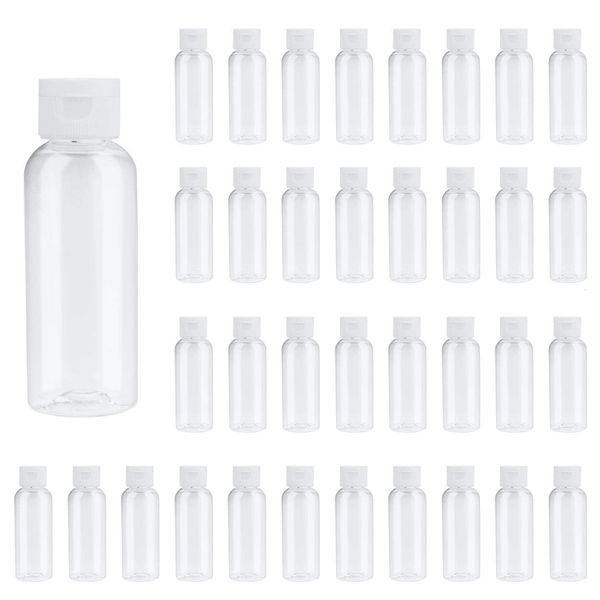 

makeup tools 100pcs 102030ml travel portable empty plastic flip cap bottle cosmetic shampoo lotion liquid sample bottle dispenser vials 2212