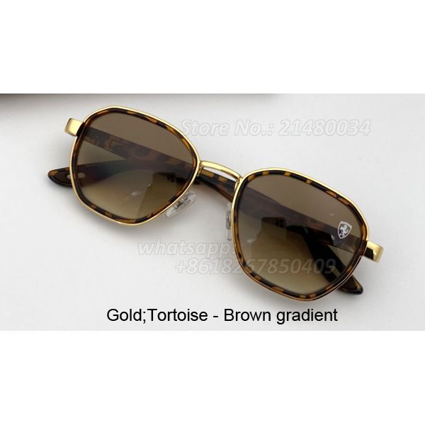 

622s hexagon square sunglass gradient color uv400 sunglasses for men women trend anti-uv retro sun glasses gafas 51mm glass lens flash mirro, White;black