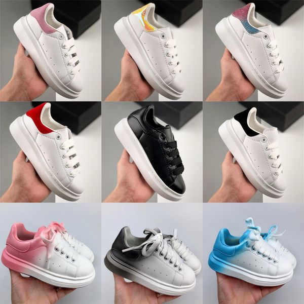 

2022 luxury kids fashion shoes designers party colours scrawl espadrille 3m platform oversized sneaker cool shoes sneakers, Black
