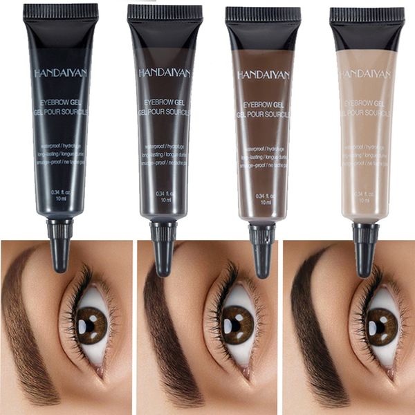 

handaiyan pro eyebrow cream gel makeup eyebrow tattoo pen tint long lasting waterproof henna eyebrows gels cejas maquillaje