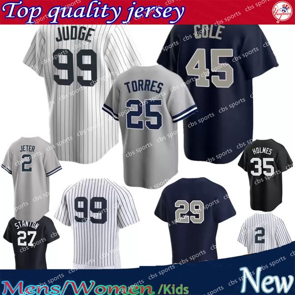 

yankees derek jeter jersey 99 aaron judge baseball gerrit cole josh donaldson benintendi anthony rizzo kiner-falefa giancarlo stanton dj lem, Blue;black