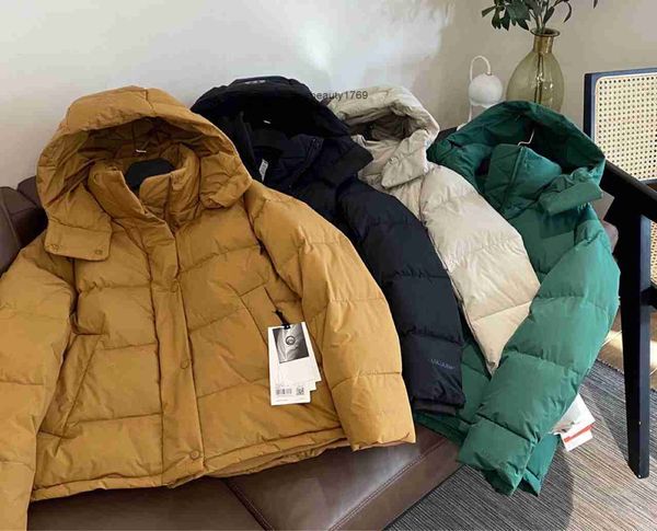 

women's down parkas canadian wunder puff jacket 5 cent goose down jacket10bk, Black
