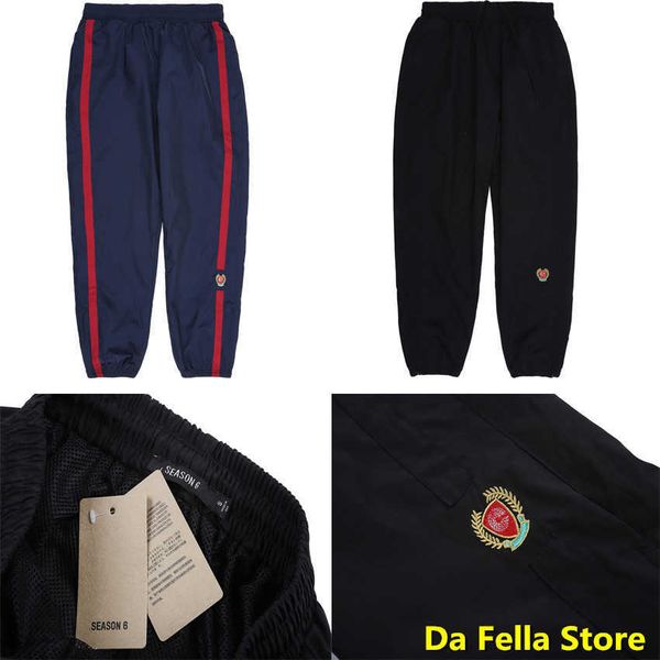 

men's pants season 6 men women hip hop seanson series sweatpants embroidery jogger trousers t221205, Black