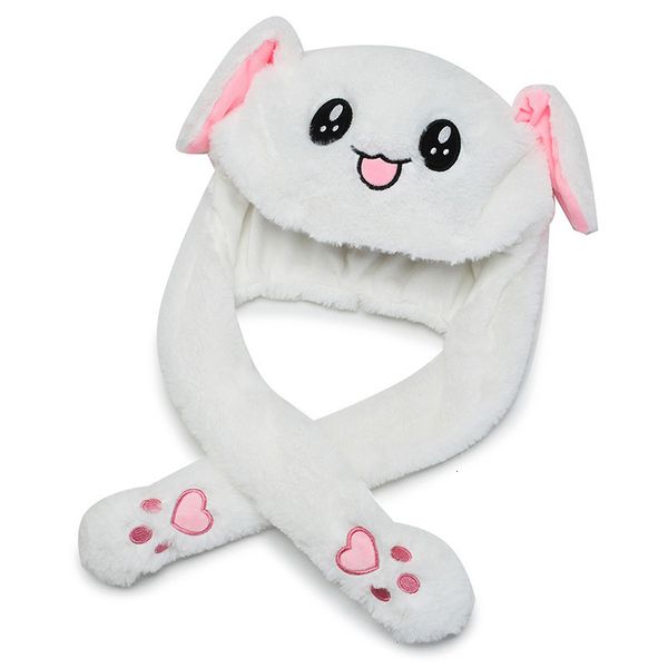 

beanie/skull caps rabbit women's hat beanie plush can moving bunny ears with shine earflaps movable casual animal cap beanies 221205, Blue;gray