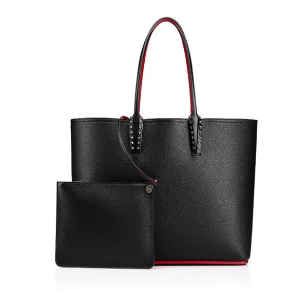 

women fashion bag cabata designer totes rivet genuine leather handbags composite famous purse shopping bags3059