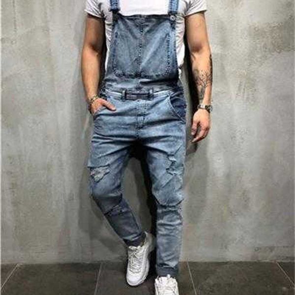 

men's jeans 3 colors mens designer overalls high waist suspender denim pants fashion casual long for men s-xxlkrpw, Blue