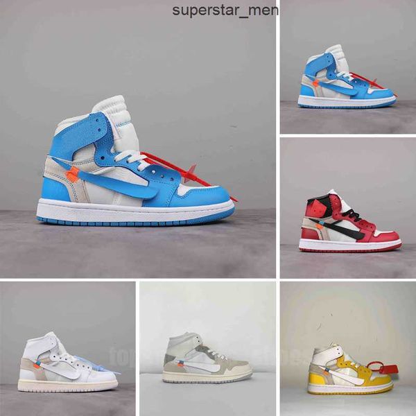 

jumpman basketball shoes og high 1s unc patent leather hyper royal mocha homage blue sport designer sneakers trainers 36-45