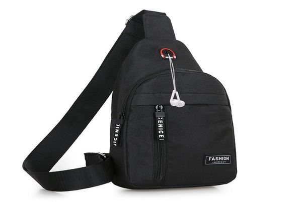 

men shoulder bags nylon waist packs sling bag crossbody outdoor sport shoulder chest daily picnic canvas messenger bag bolsa2554307, Brown;gray