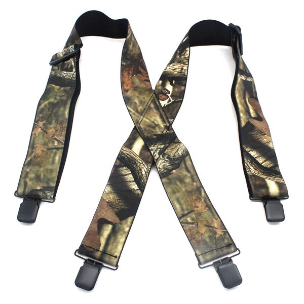 

suspenders suspenders male camouflage print elastic tactical belt x shape 4 gun black clipson suspenders bretelles 120cm length mbd8464 2212, Black;white