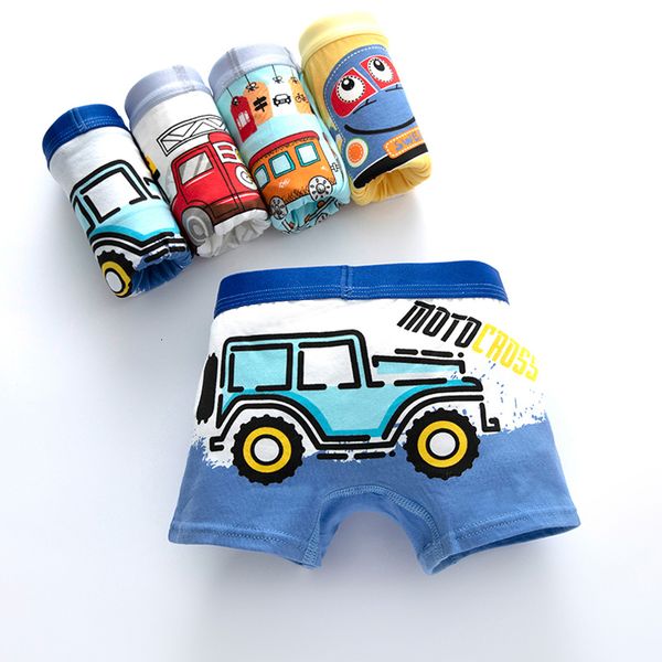 

panties children s underwear for kids boy cute cartoon print underpants train boxers toddler car comfortable shorts 4pcs 221205, Camo