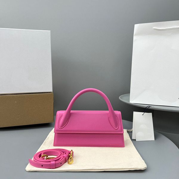 

european and american retro leather messenger bag fashion waterproof handbag designer new leathers pink shoulder slung leather mini square c