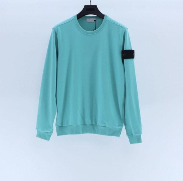 

designer toney mens sweatshirts stone islands hoodie casual pullover autumn o neck black hoodie womens 18 candy color long sleeve sweater m2