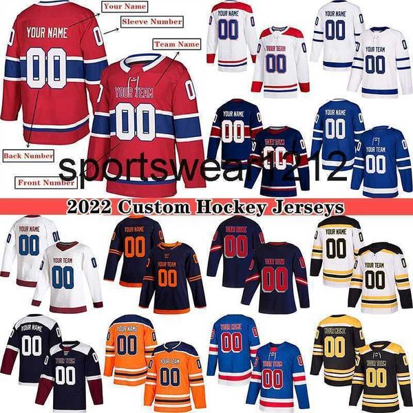 

custom ice hockey jersey for men youth s-4xl authentic embroidered name numbers - design your own hockey jerseys, Black;red