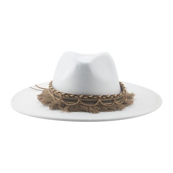 

winter hat hats for women men solid western cowboy 9.5cm wide brim vintage luxury panama jazz caps sombrero hombre new, Blue;gray