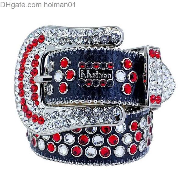 

12023 designer belt bb simon belts for men women fashion shiny diamond belt holman01, Blue;gray