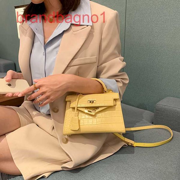 

herme kely designer bags for women online store texture crocodile classic women's new fashion versatile one shoulder crossbody por axk6