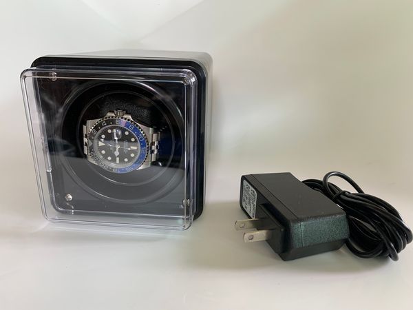 

watch winders winder watch box automatic quiet and durable 221205, Black