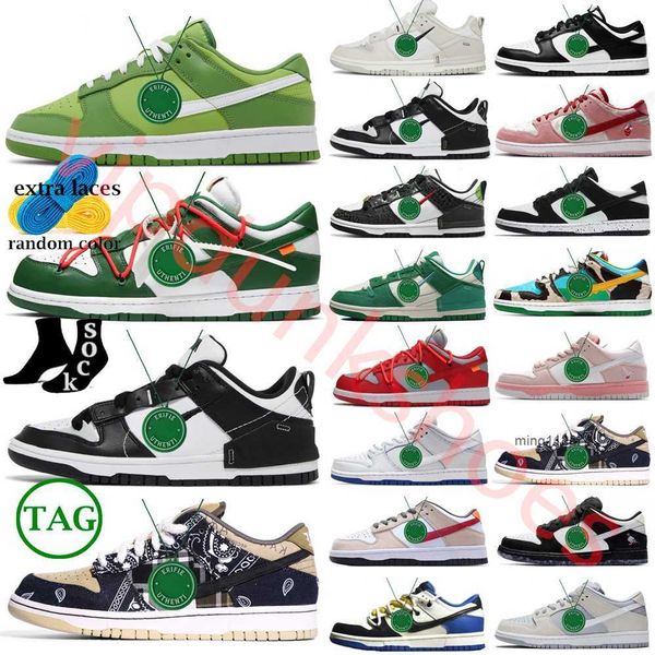 

2023 with box off dunks shoes mens womens lows retro white black panda argon authentic safari mix triple pink sb shoes pure platinum green u
