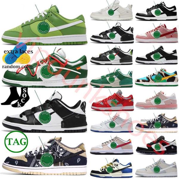 

with 2023 box off dunks shoes mens womens lows retro white black panda argon authentic safari mix triple pink sb shoes pure platinum green