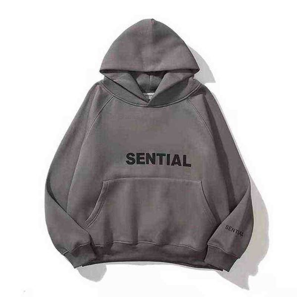 

wholesale price hoodies fg man women sweatshirts essentials usa 2022 letter print mens designer hoodie autumn winter clothing, Black