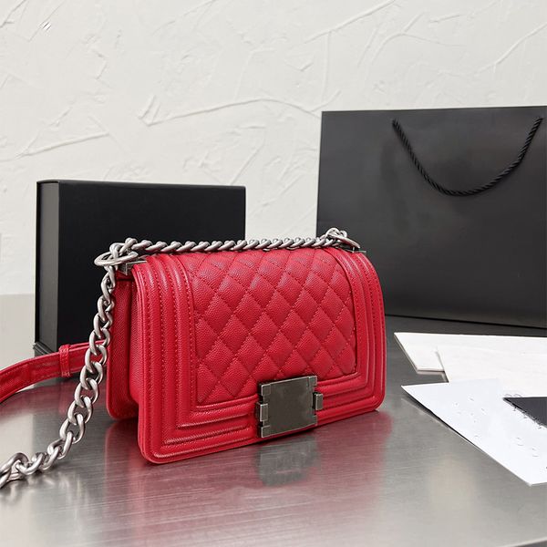 

boy bag designer bags fashion womans luxurys crossbody shoulder purses handbag wallet luxury bags messenger classic quilt caviar cross body