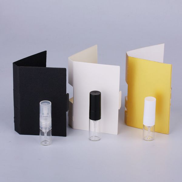 

makeup tools 100pcslot 1ml 2ml 3ml spray bottle refillable perfume bottle with paper card for gift sample perfume bottle package 221205