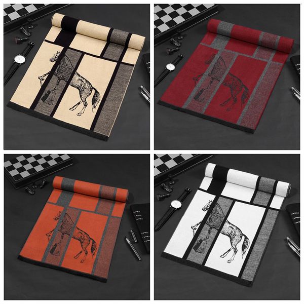 

scarves luxury brand winter men cashmere scarf pattern print scarves pashmina shawl casual blanket designer bufands man business foulard 221, Blue;gray
