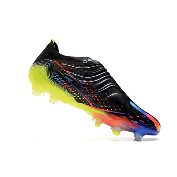 

safety shoes mens soccer fg outdoor cleats football boots black white scarpe da calcio 221205, Black;brown